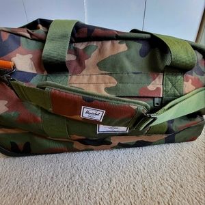 Herschel Supply Co. Wheelie Outfitter Duffle Bag, Woodland Camo